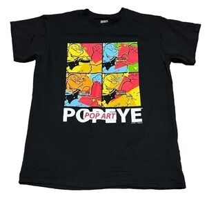 TOP PICK Popeye The Sailor Man Pop Art Men’s Tee Size M